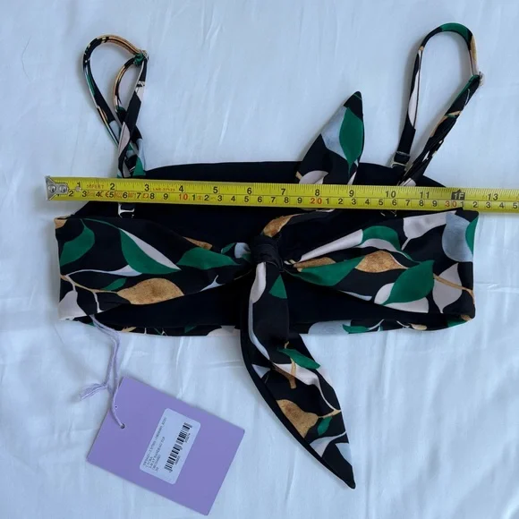 NWT La DoubleJ 3-Way Bandeau Top in Orchard XS - Picture 13 of 16